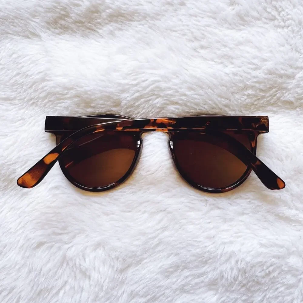 Pablo Tortoise Brown Round Sunglasses